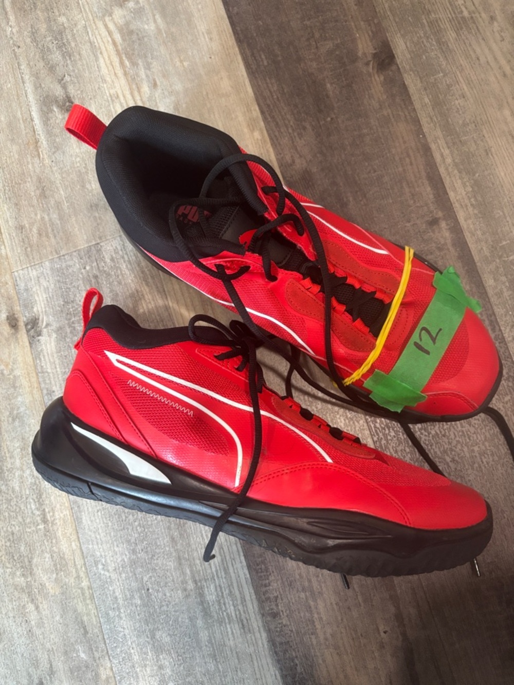 Puma Unisex Playmaker Pro Basketball Shoe Mens size 12 - Picture 3 of 3